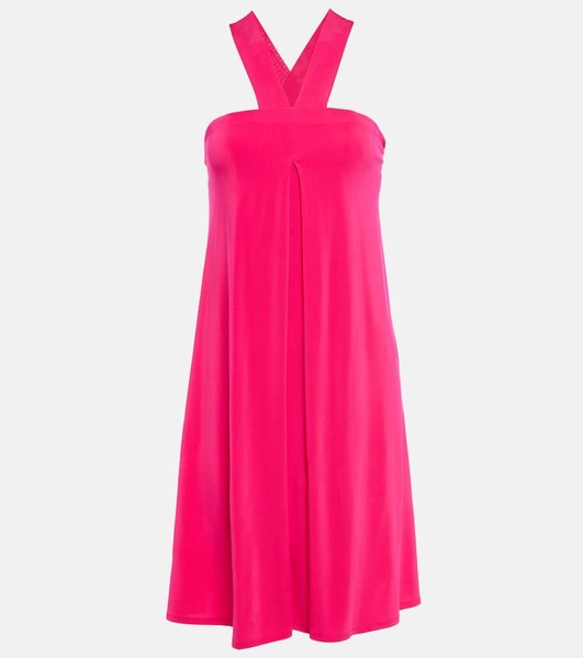 Astro off-shoulder minidress