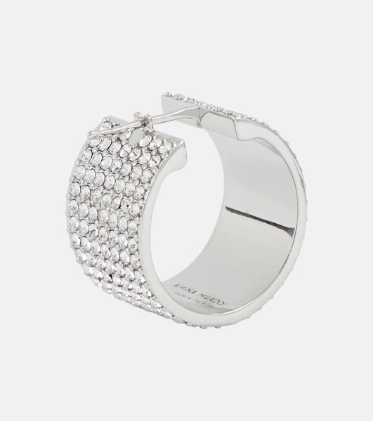Rih Small embellished hoop earrings
