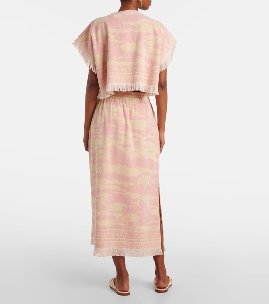 Maxine cotton maxi skirt