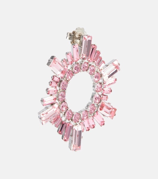 Begum Mini crystal-embellished earrings