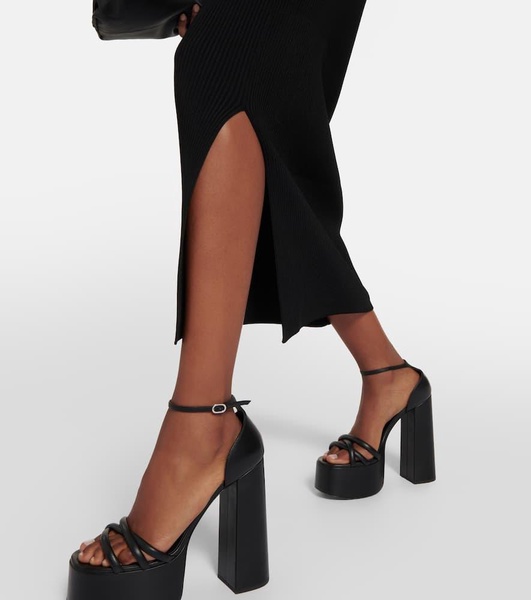 Kefali jersey maxi skirt