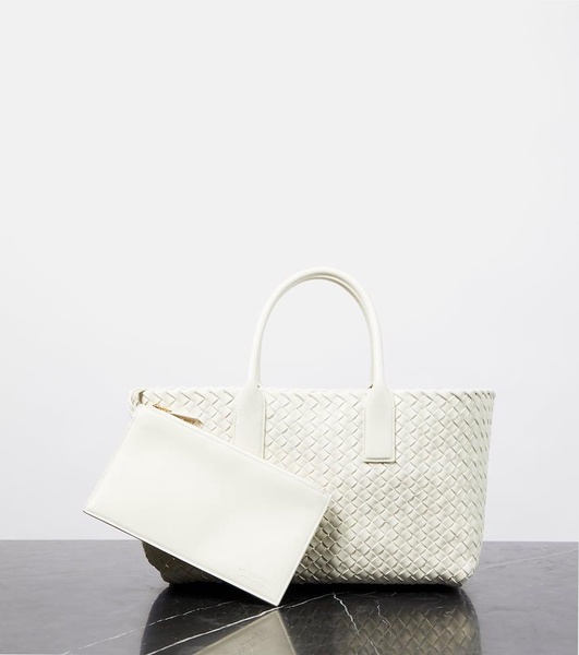 Cabat Small leather tote bag