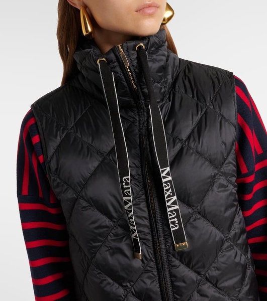 The Cube Tregic quilted down vest