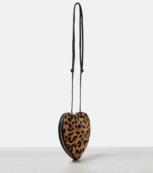Le Cœur calf hair shoulder bag