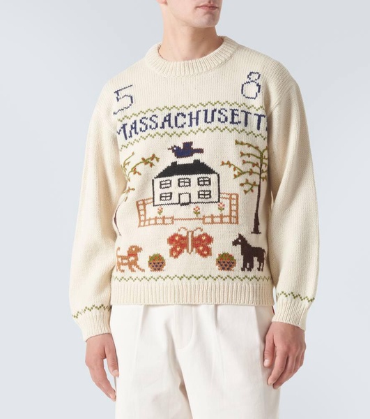 Homestead Sampler wool sweater