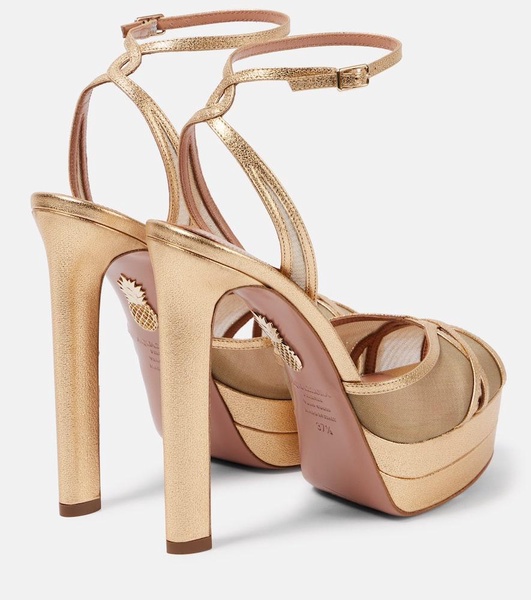 Shear 130 mesh platform sandals