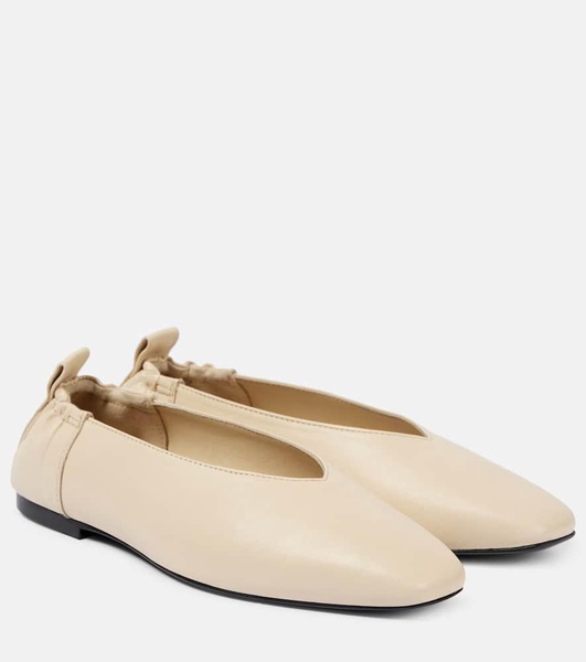 Briot leather ballet flats