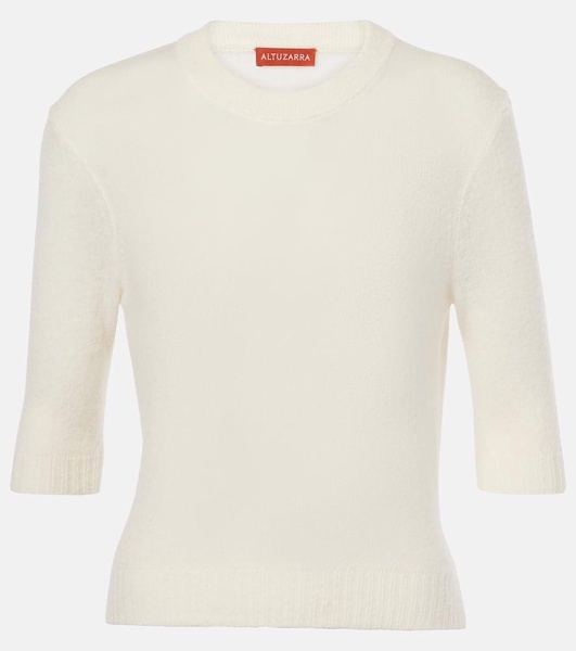 Ty wool and alpaca-blend top