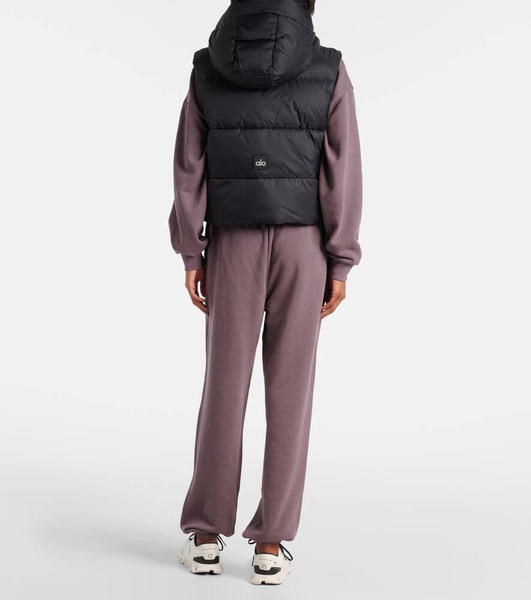Gold Rush puffer vest