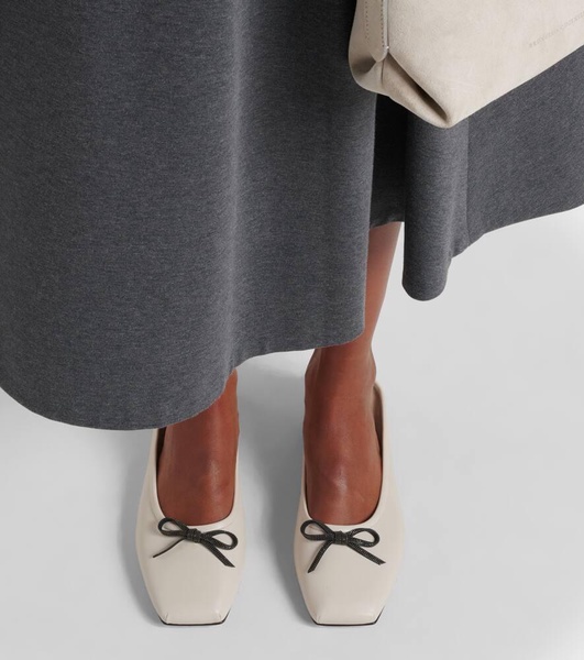Monili leather mules