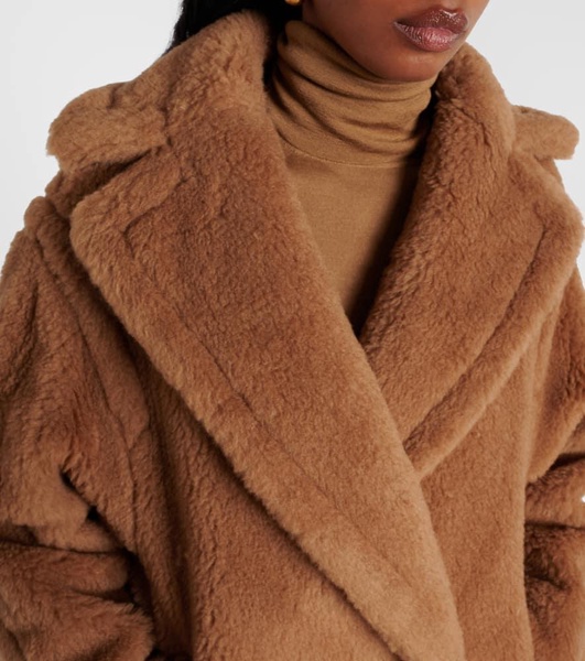 Dramma wool and silk teddy jacket