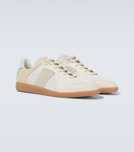 Replica Inside Out suede sneakers