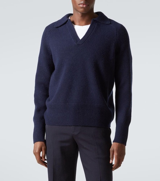 Mr Clifton cashmere polo sweater