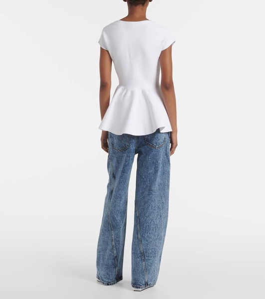 Peplum top