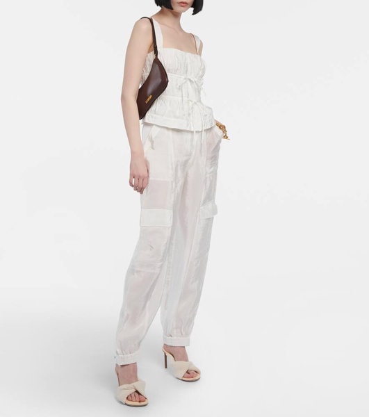 Abilene drawstring shirt