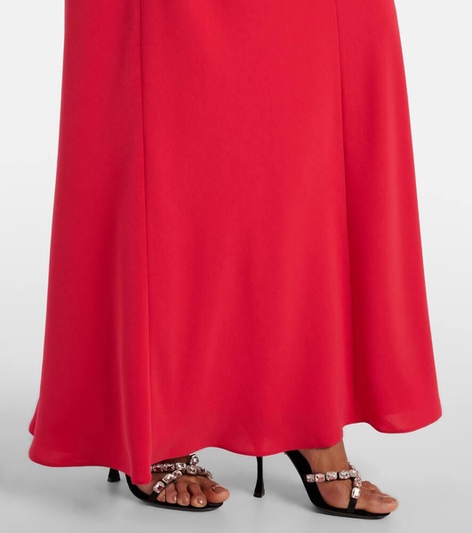 Fernet halterneck cady gown