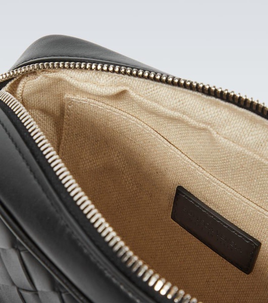 Mini Intrecciato leather camera bag