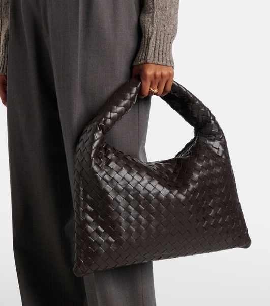 Hop Intrecciato leather shoulder bag