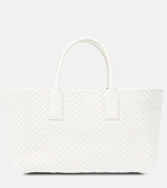 Cabat Small leather tote bag