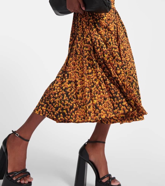 Teys printed midi dress