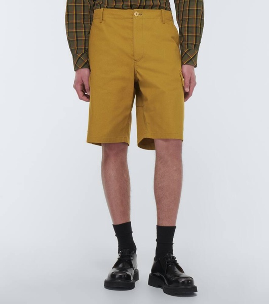 Cotton cargo shorts