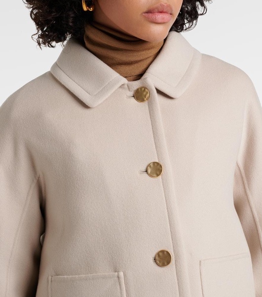 Sogno double-breasted virgin wool jacket