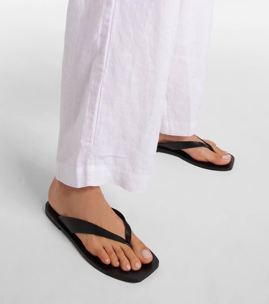 Kinto leather thong sandals