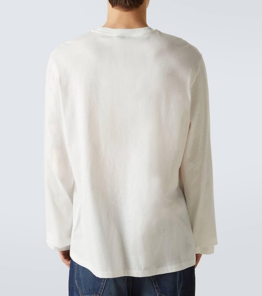 Printed cotton jersey T-shirt