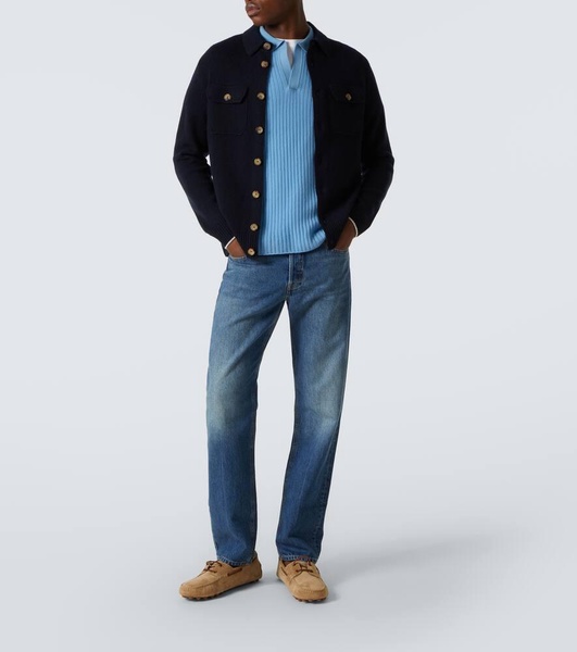 Mr Timo cashmere polo sweater