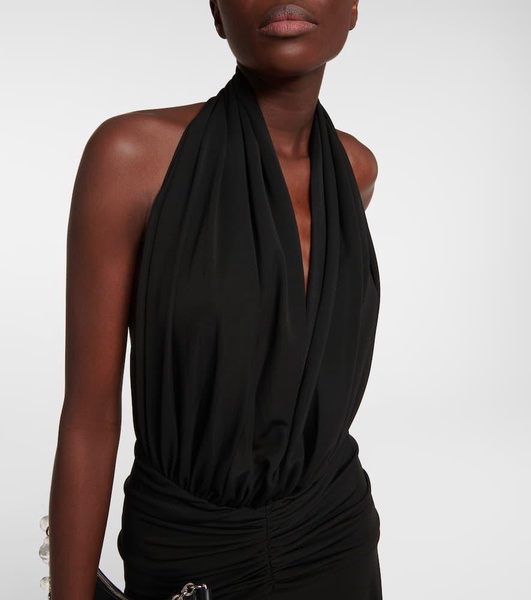 Halterneck gown