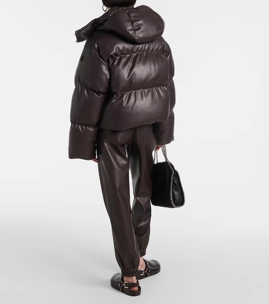 Altermat faux leather puffer jacket