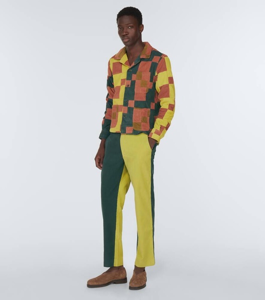 Duo cotton corduroy pants