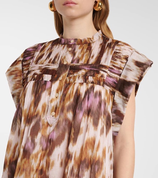Leazali cotton minidress