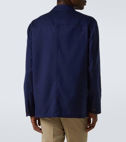 Wool and silk jacket
