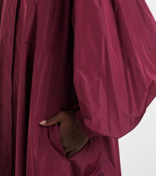 Pucci pleated taffetta maxi dress