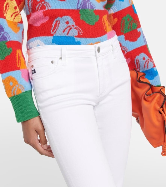 Prima Ankle mid-rise slim-fit jeans
