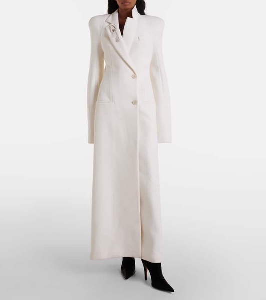 Wool and cashmere blazer dress