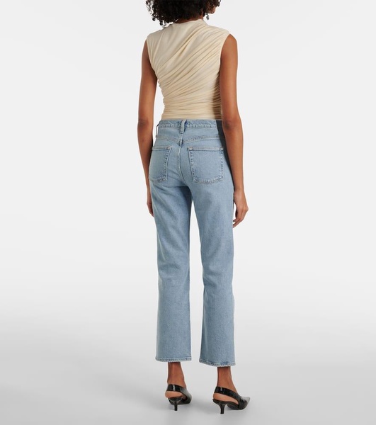 Valen mid-rise straight jeans