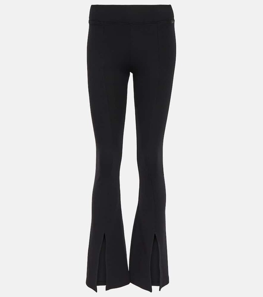 x EmRata Morrison cotton-blend flared pants