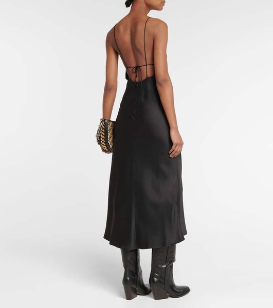Satin slip dress