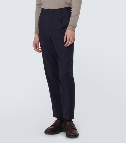 Masco mid-rise virgin wool chinos