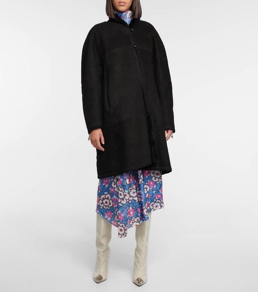 Abazoe shearling coat