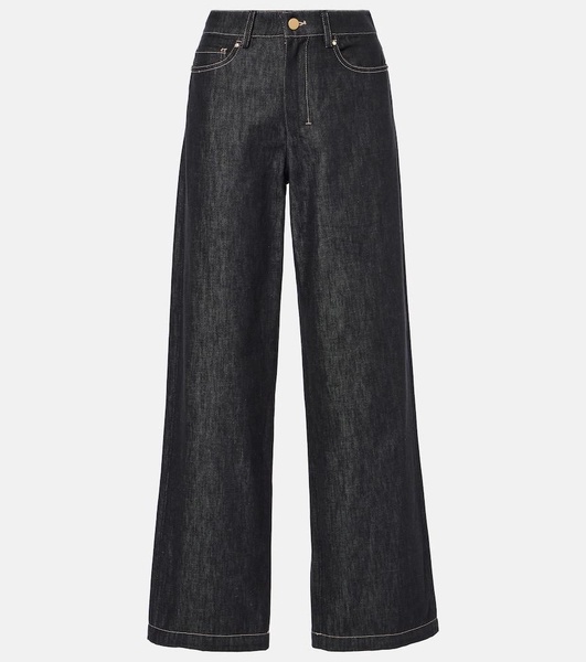 Balco high-rise straight jeans