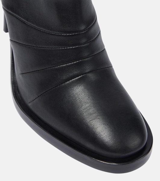 Adna over-the-knee leather boots