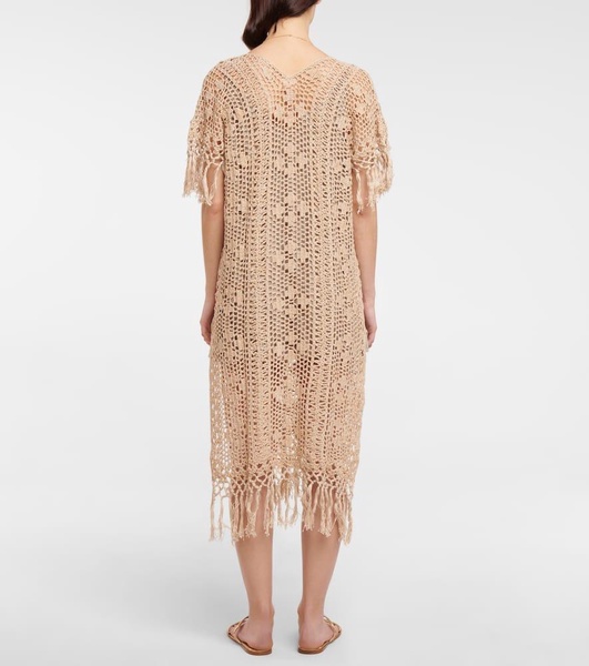 Savannah crochet maxi dress
