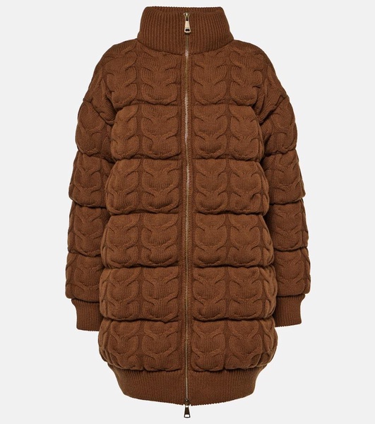 Ovatta wool and cashmere jacket