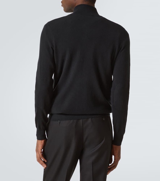 Mr Fenchurch cashmere half-zip sweater