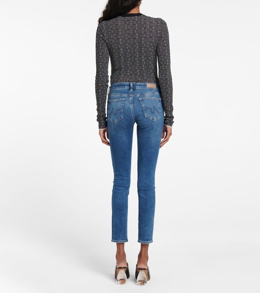Prima Ankle mid-rise skinny jeans