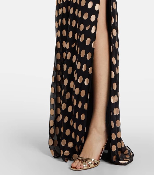Ava one-shoulder maxi dress