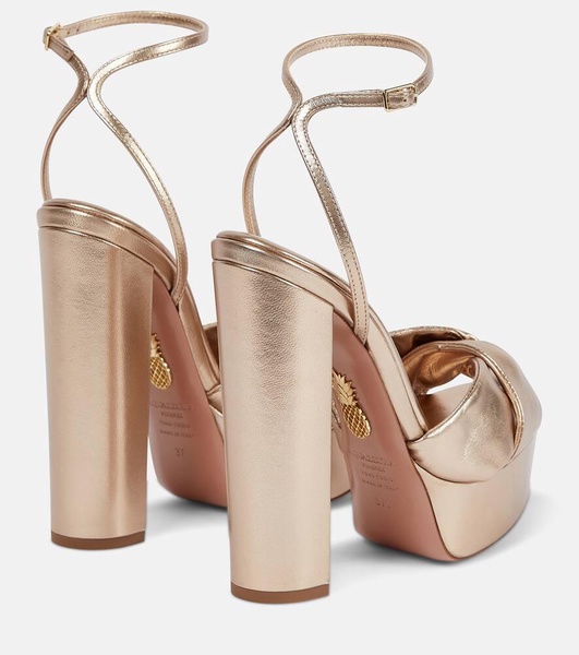 Olie 140 leather platform sandals